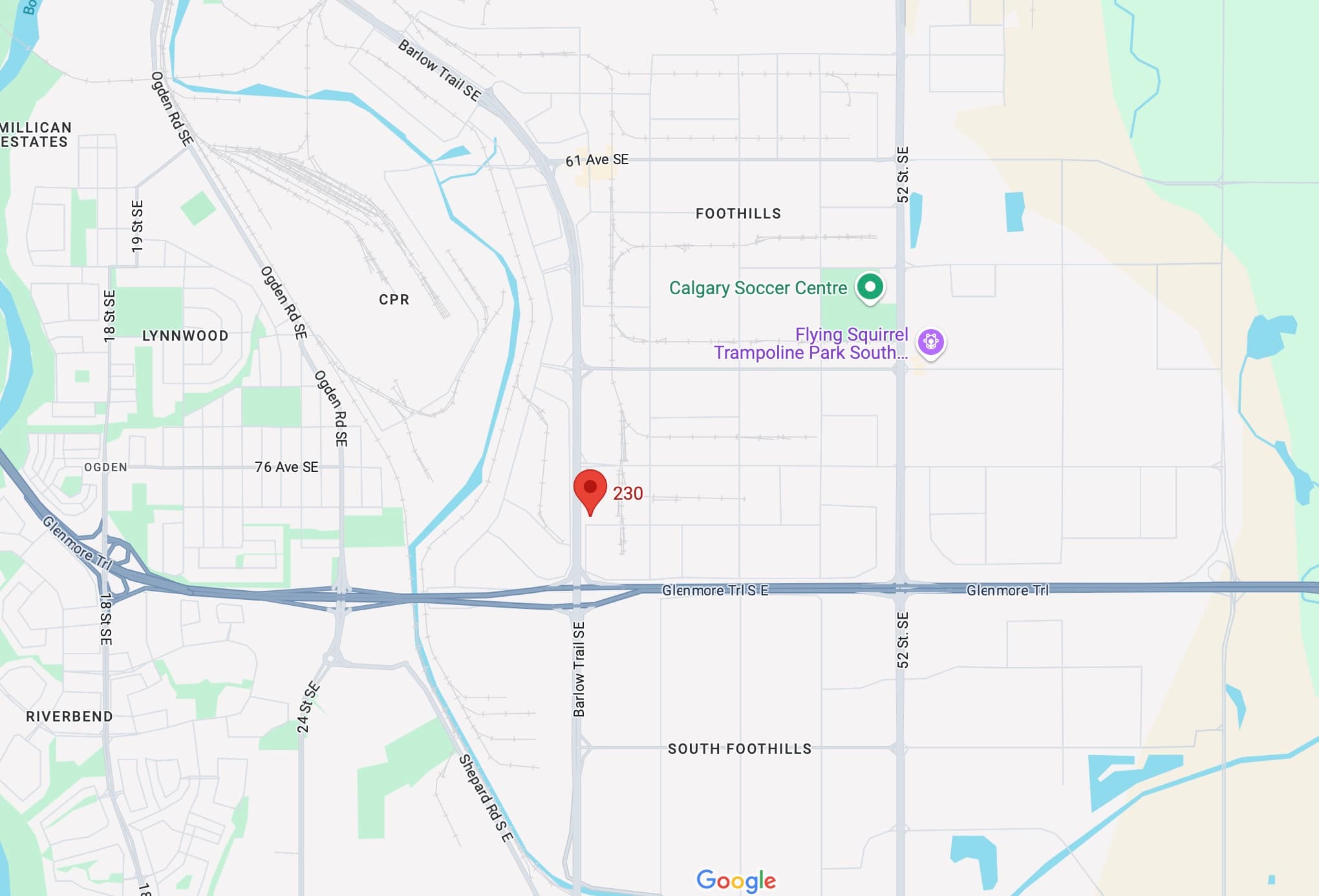 image of calgary with pin on our Headquaters